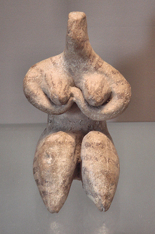 Female Statuette. Samarra, 6000BCE. Louvre.