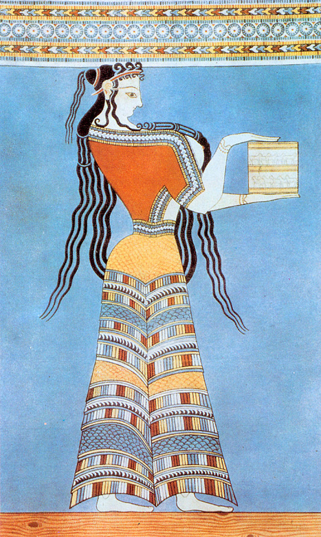Mycenae. Fresco. Ca.1300 BCE