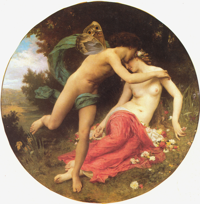William Bouguereau (1825-1905). Flore et Zephyre. Oil on canvas, 1875. Musée des Beaux-Arts, Mulhouse.