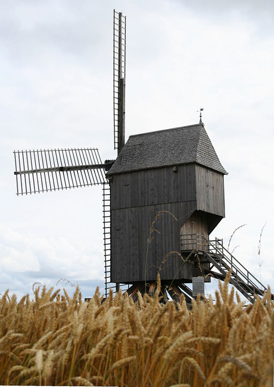 Moulin de Valmy, (reconstructed) site of the French position.