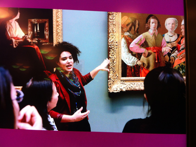 Video display, Metropolitan Museum of Art